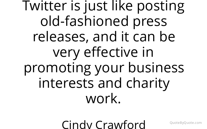 Preview image for this quote by Cindy Crawford