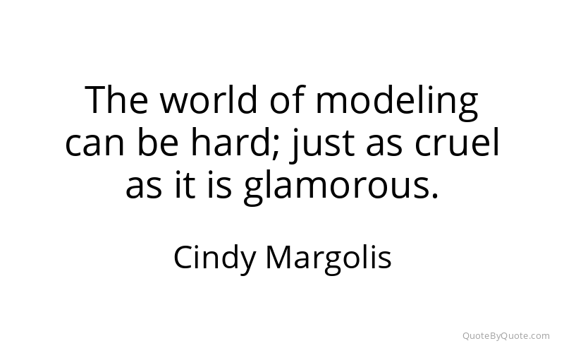 Preview image for this quote by Cindy Margolis