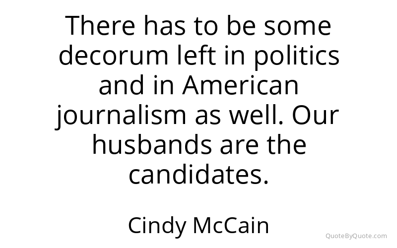 Preview image for this quote by Cindy McCain
