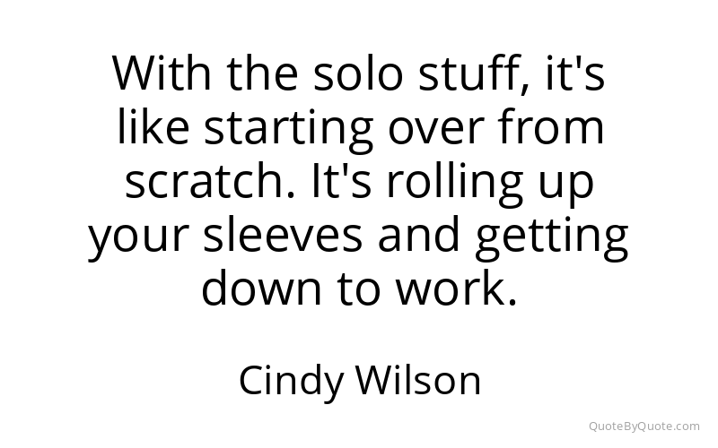 Preview image for this quote by Cindy Wilson
