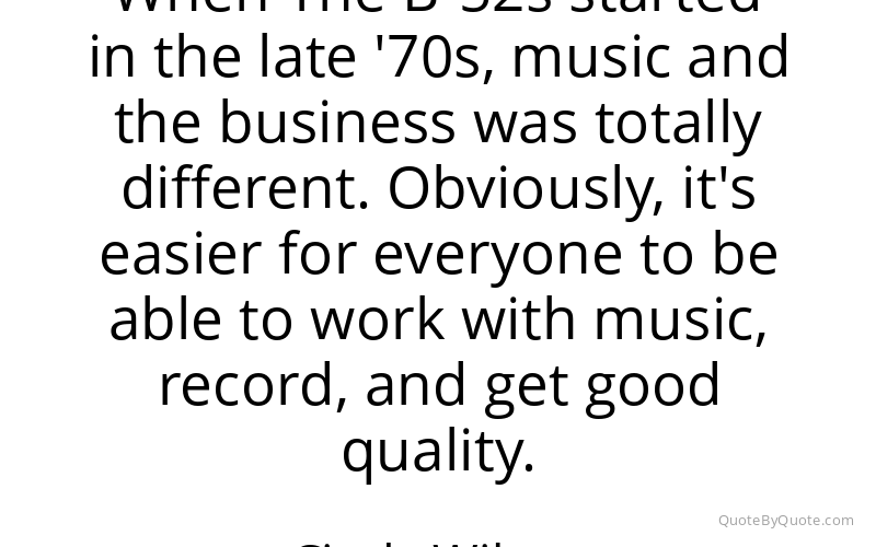 Preview image for this quote by Cindy Wilson