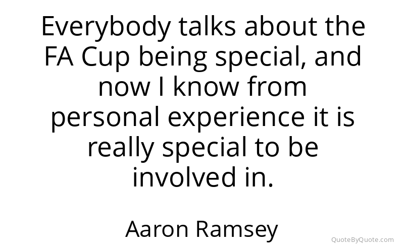 Preview image for this quote by Aaron Ramsey