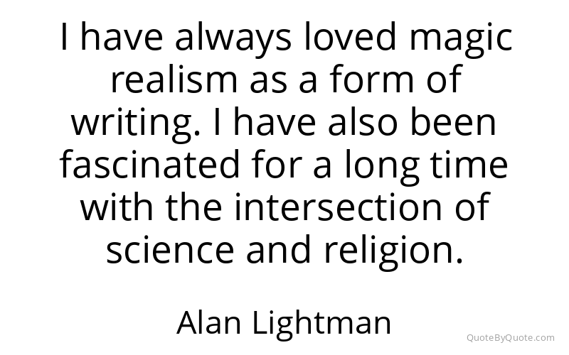 Preview image for this quote by Alan Lightman