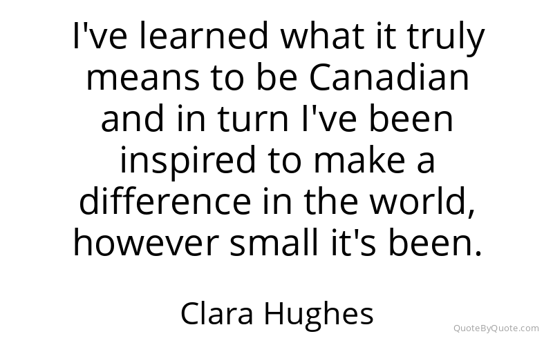 Preview image for this quote by Clara Hughes