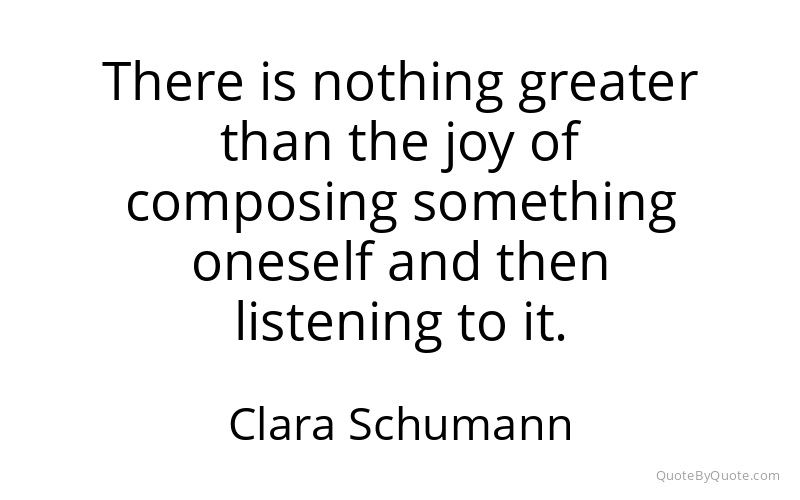 Preview image for this quote by Clara Schumann