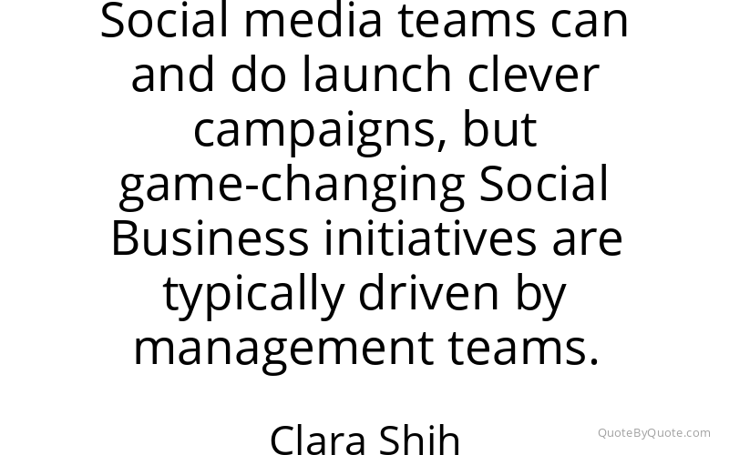 Preview image for this quote by Clara Shih