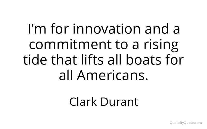 Preview image for this quote by Clark Durant