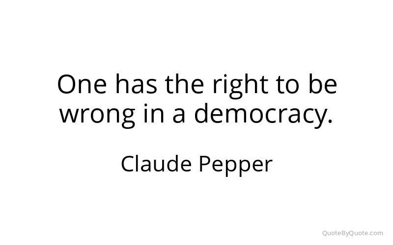 Preview image for this quote by Claude Pepper