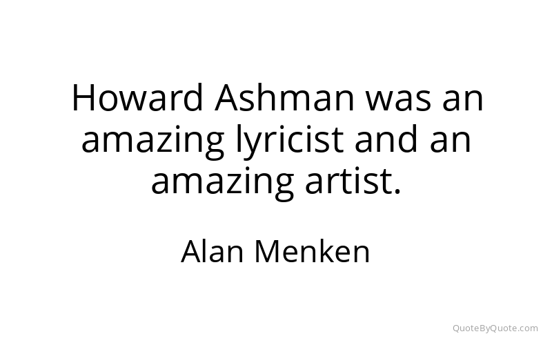 Preview image for this quote by Alan Menken