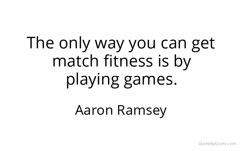 Preview image for this quote by Aaron Ramsey