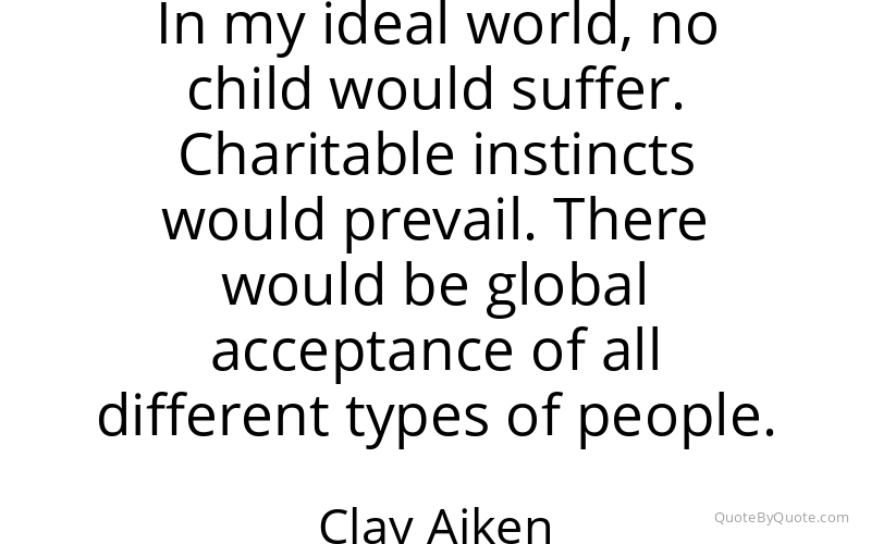 Preview image for this quote by Clay Aiken