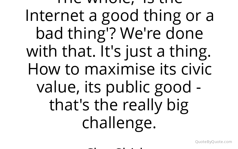 Preview image for this quote by Clay Shirky