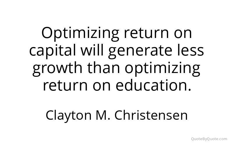 Preview image for this quote by Clayton M. Christensen